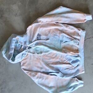 Tie-Dye Ron Jon Swestshirt Hoodie with Logo